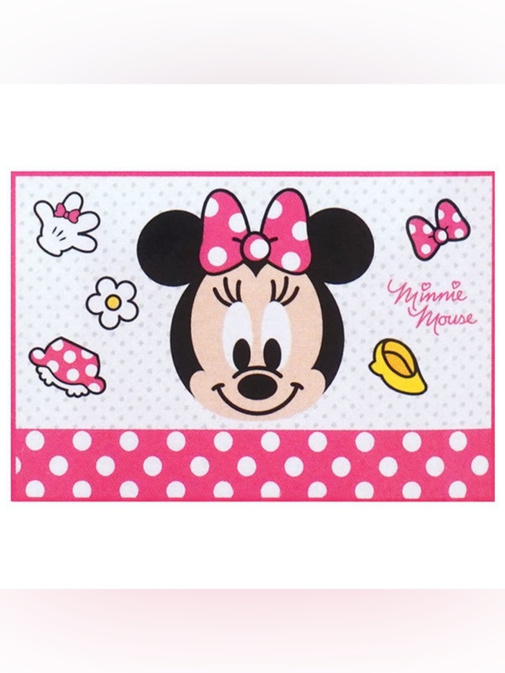 Minnie Mouse Character Picnic Mat (1-2 People)